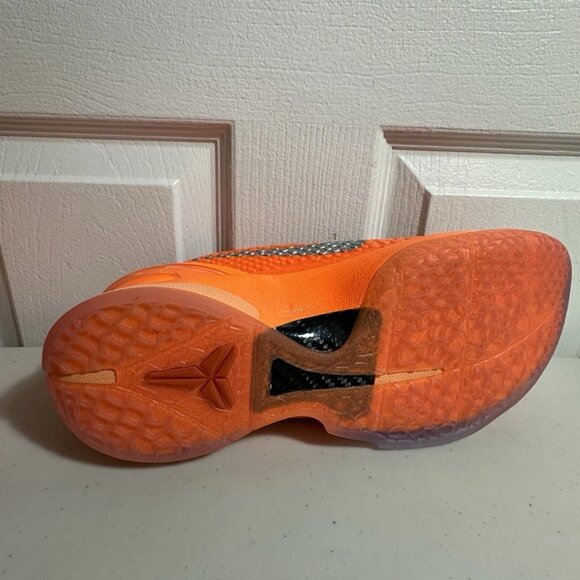 Size  -  10.5 Nike Kobe 6 Protro Total Orange Men’s Athletic Basketball Sneakers main image 4